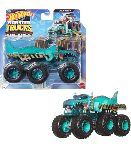 Hot Wheels Monster Trucks veículo de brinquedo Ramblin Wrecker